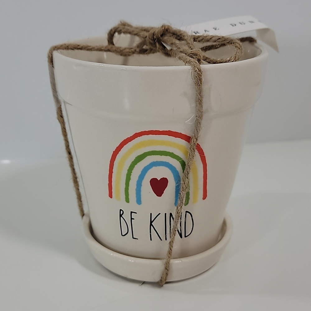Rae Dunn Be Kind Rainbow Small Planter